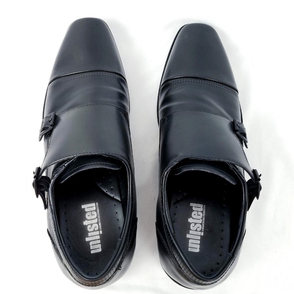 Kenneth Cole Unlisted Mens Black Loafers Shoes 10 - Picture 4 of 7